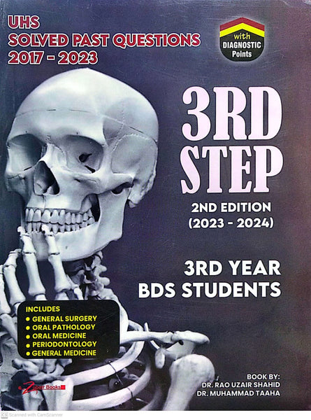 3rd Step  3rd year BDS Students UHS Solved Past Questions 2nd  Edition 