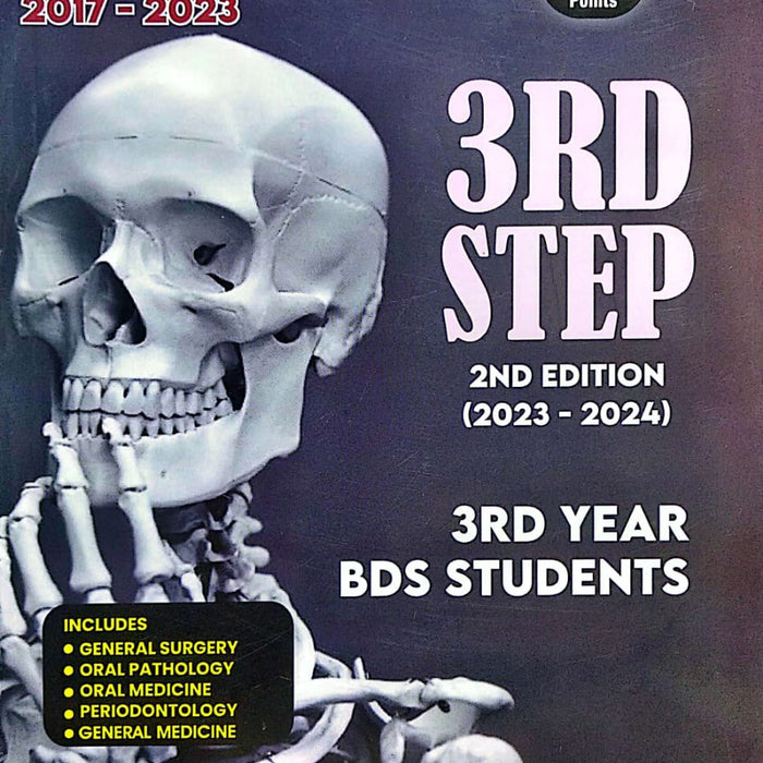 3rd Step  3rd year BDS Students UHS Solved Past Questions 2nd  Edition 