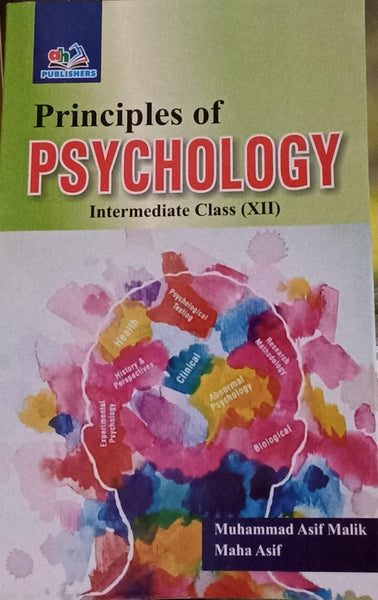 Principles Of Psychology Intermediate Class xII Muhammad Asif Malik , Maha Asif