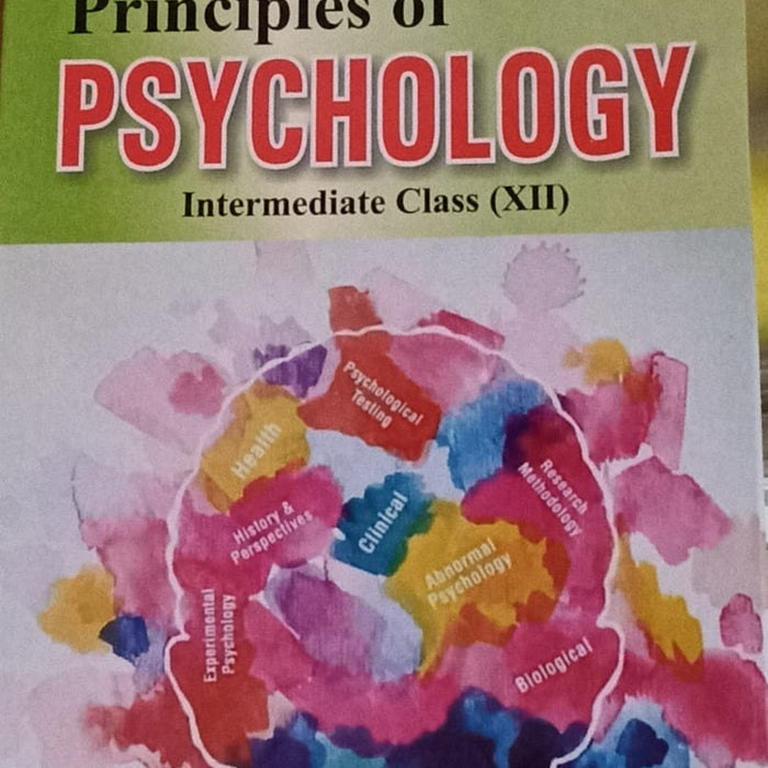 Principles Of Psychology Intermediate Class xII Muhammad Asif Malik , Maha Asif