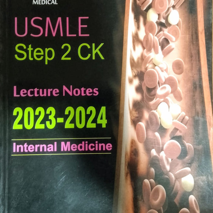 USMLE Step 2 CK Lecture Notes :Book Internal Medicine (USMLE Prep) by Kaplan Medical (Author)