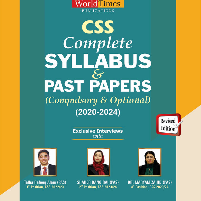 CSS Complete Syllabus With Past Papers (Compulsory & Optional Subjects)