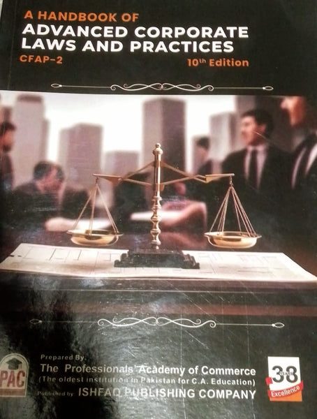 PAC CFAP 2 A Hand Book Of Advanced Corporate Laws And Practices 10th Edition