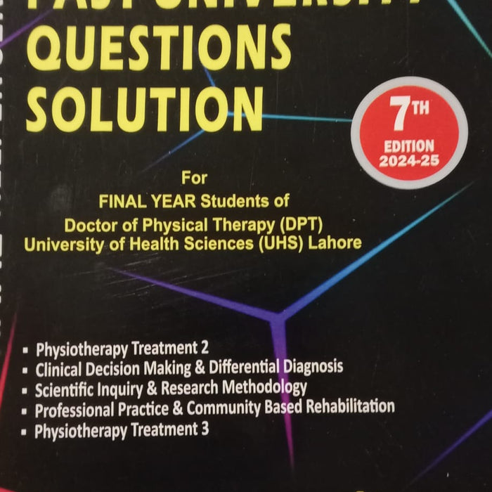 Past University Questions Solution (Hafiz Helper Series) For Final Year 7th Edition