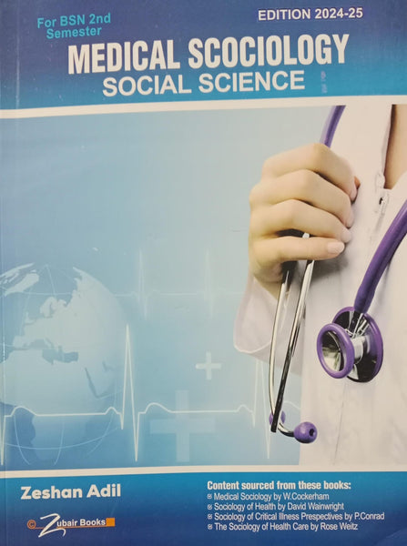 Medical Scociology Social Science For BSN 2nd Sem By Zeshan Adil