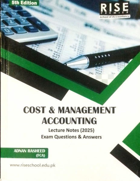 CAF - 03 Cost And Management Accounting  5th Edition By Adnan Rasheed