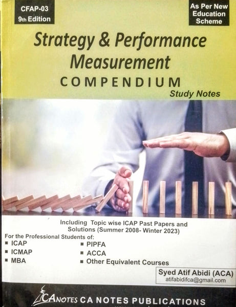 CFAP-03 Strategy & Performance Measurement Compendium (Study Notes)