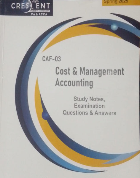 Cost And Management Accounting