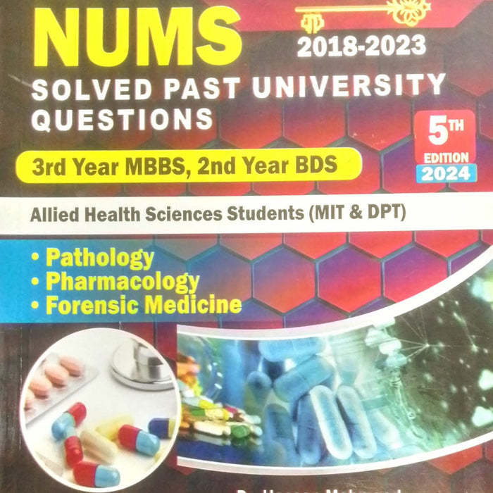 Key To NUMS Solved 3rd Year MBBS 2nd Year BDS