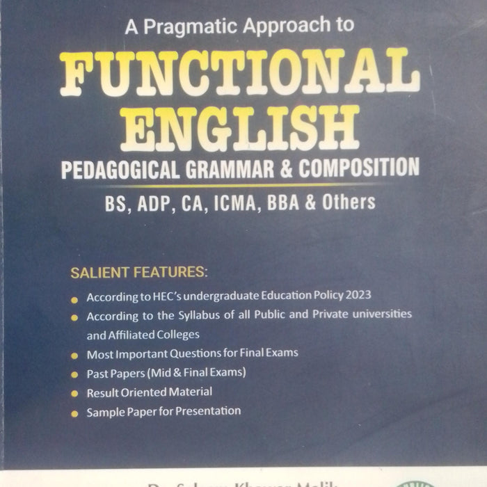 Merit Functional English by Dr. Saleem Khawar Malik