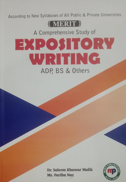 Merit Expository Writing by Dr. Saleem Khawar Malik