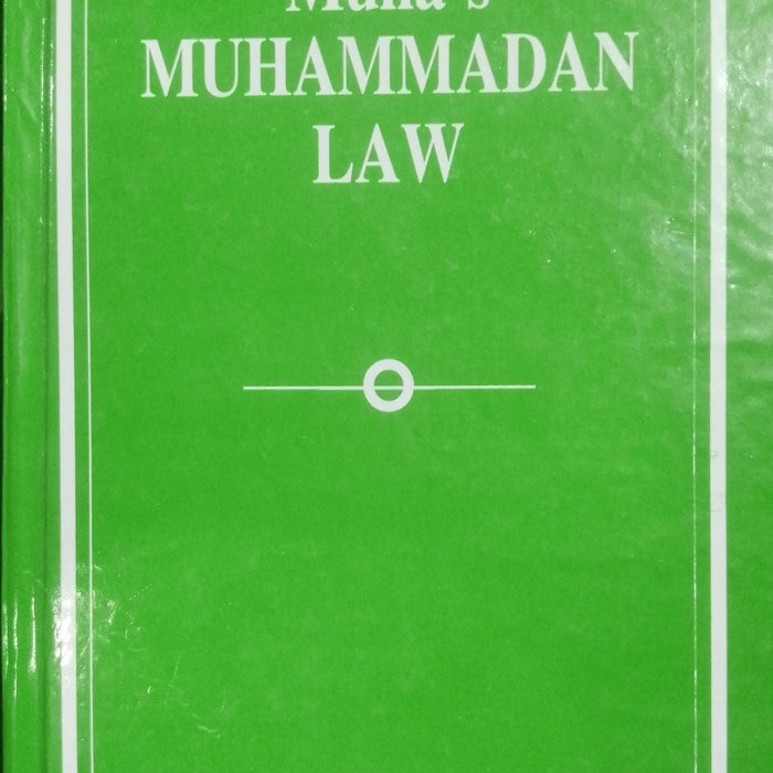 Mullas Muhammadan Law