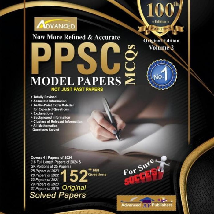 Advanced PPSC MCQs Model Papers