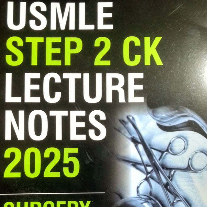 Kaplan USMLE Step 2 Ck Lecture Notes Surgery