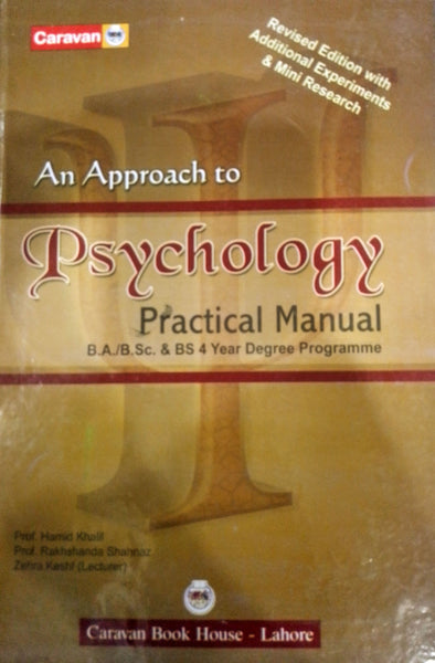 Psychology Practical Manual For BA BSc