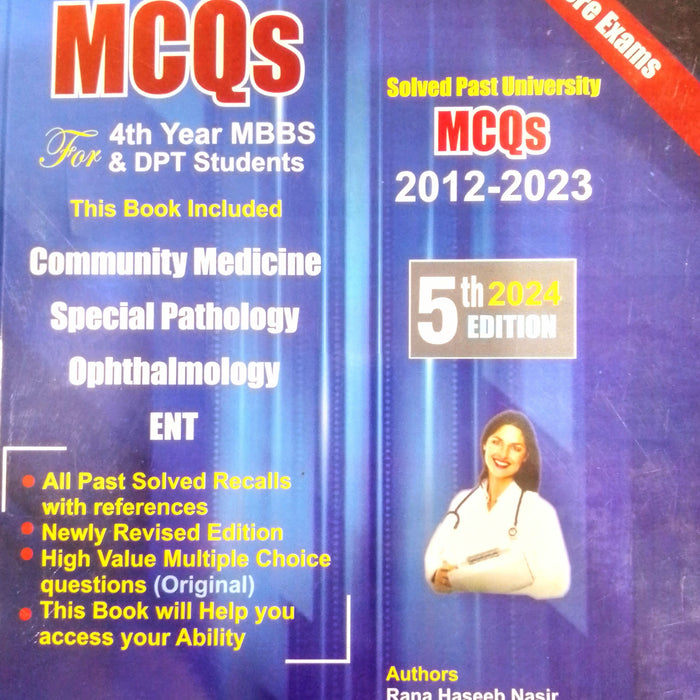 Guide To UHS MCQs Solved Papers 4th Year MBBS