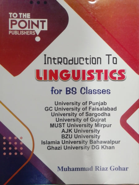 To The Point Introduction To Linguistics