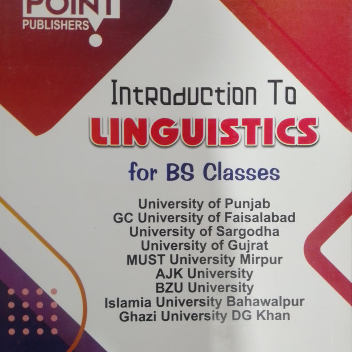 To The Point Introduction To Linguistics