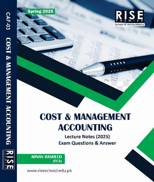 CAF - 03 Cost And Management Accounting