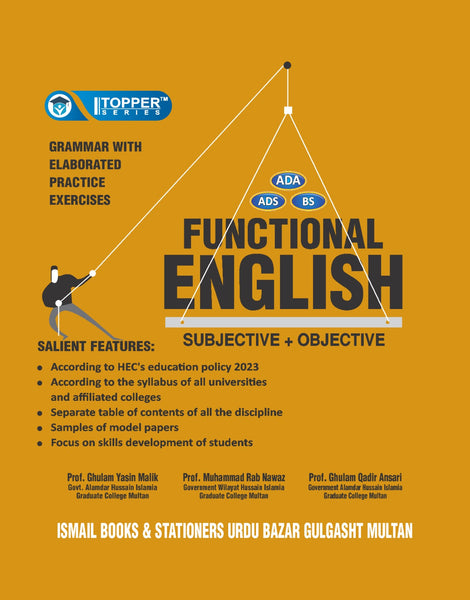 Topper Functional English  By Prof. Ghulam Qadir Ansari