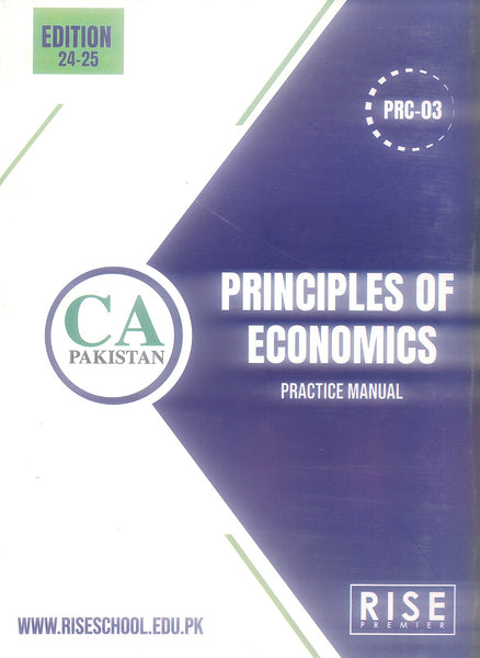 Rise PRC-03 Principle Of Economics  Practice Manual