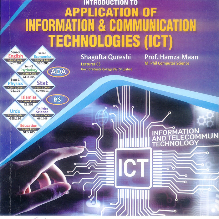  Introduction To Application of Information & Communication Technologies (ICT)