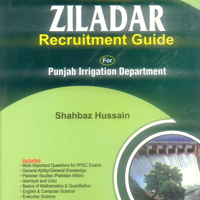 PPSC Ziladar Recruitment Guide For Punjab Irrigation Department By Shahbaz Hussain