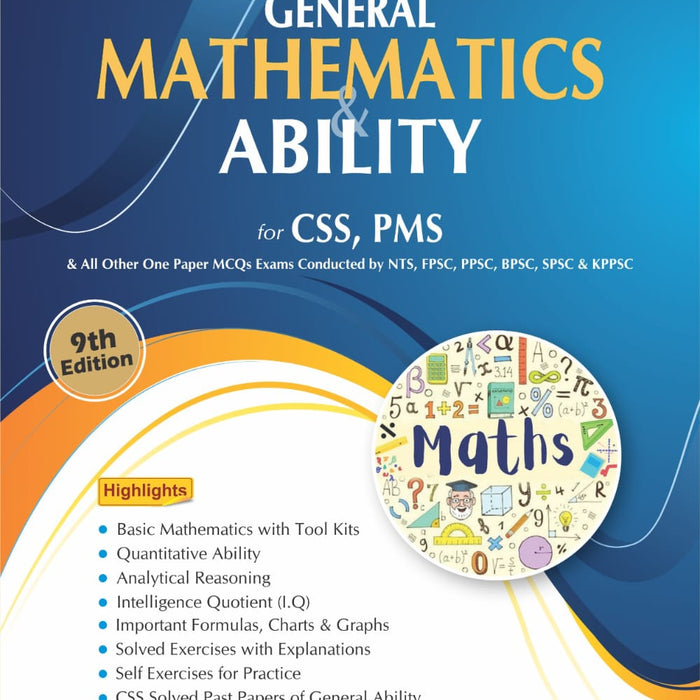 General Mathematics & Ability For CSS PMS By Asad Aziz - JWT