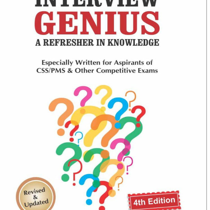 The Interview Genius 4th Edition By Irfan Ur Rehman Raja