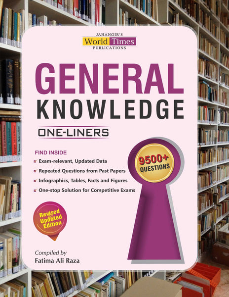 General Knowledge One Liners  9000+ Question By Fatima Ali Raza - JWT