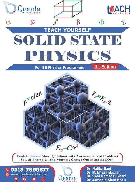 Solid State Physics (Teach Yourself) For BS By Syed Hamad Bukari