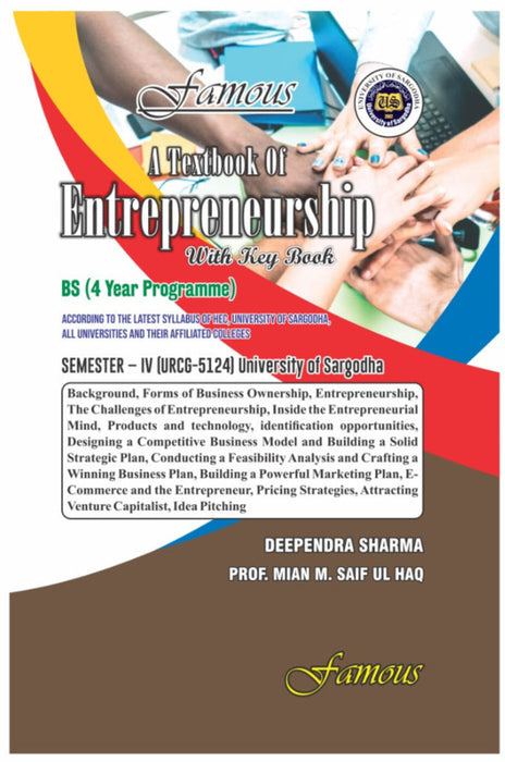 A Textbook of Entrepreneurship with Keybook For BS