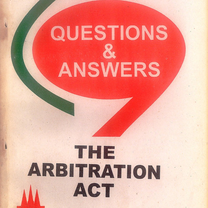 Quesions & Answers (Contract & Arbitration Act) by Sahir Ahmed