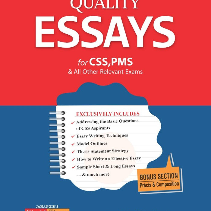 Quality Essays For CSS PMS By Syed Fazil Bukhari