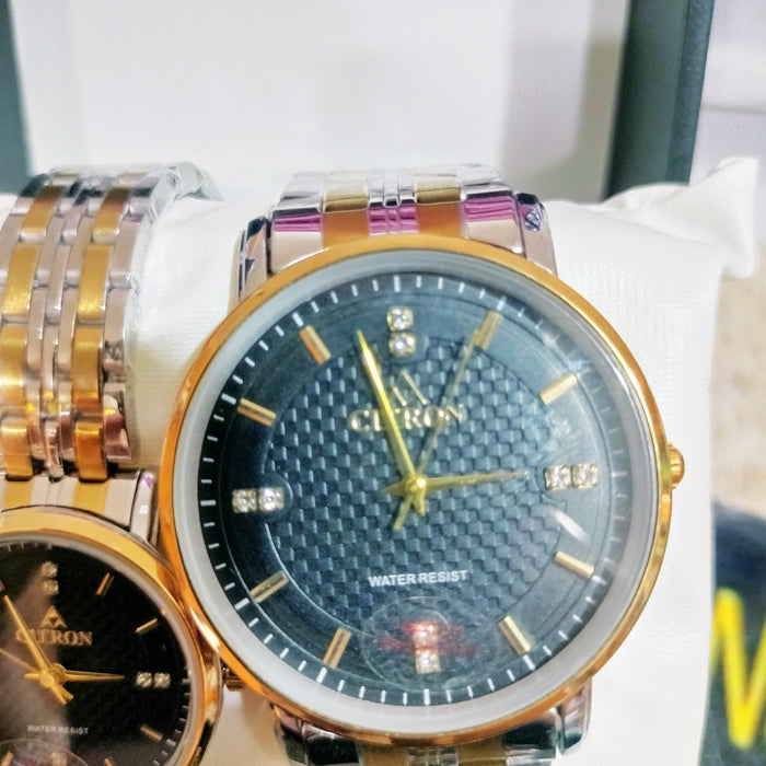 Cetron Couple’s Luxury Watch Set – Timeless Style for Him & Her