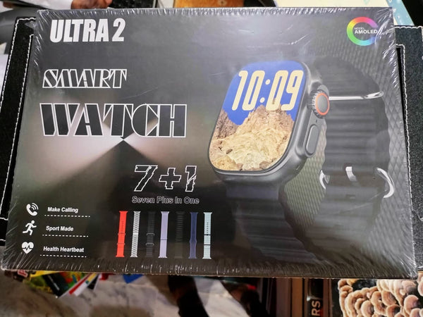 Smart Watch 7+1 Strap Combo (Full Touchscreen with Bluetooth Calling)