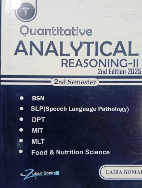 Qunatitative Analytical Reasoning II For 2nd Sem By Laiba Komal