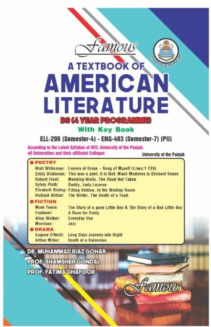 A Textbook of American Literature -Famous