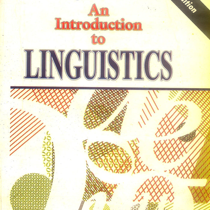 An introduction to Linguistics By Mian M Saif ul Haq