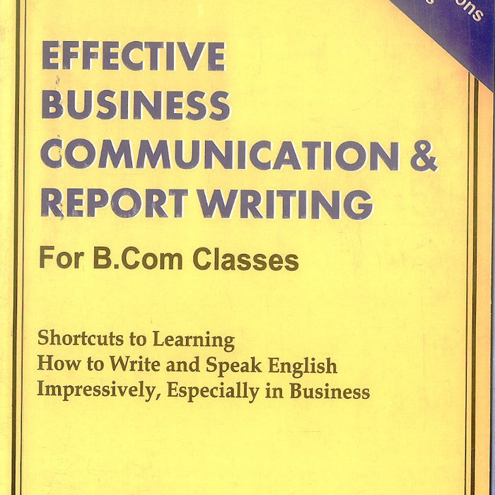 Effective Business Communication & Report Writing