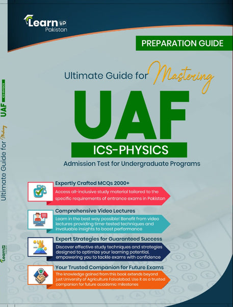 UAF ICS-Physics Admission Test Preparation Guide– University of Agriculture Faisalabad