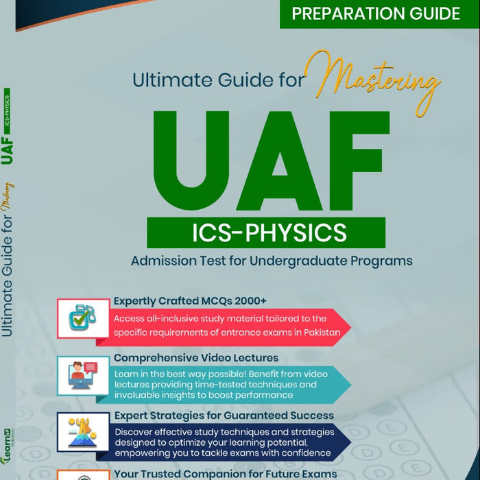 UAF ICS-Physics Admission Test Preparation Guide– University of Agriculture Faisalabad