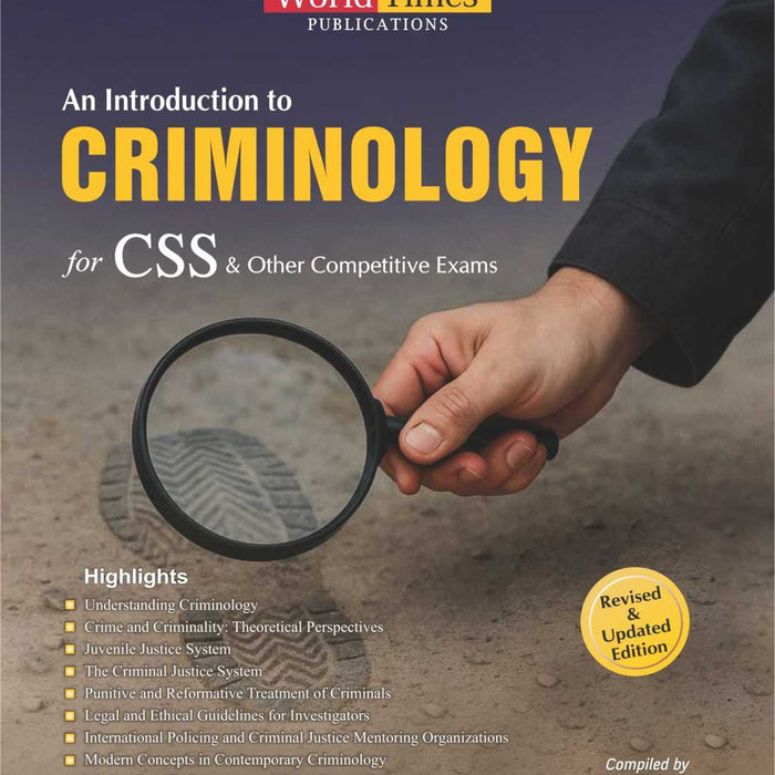 An Introduction To Criminology For CSS by Sami Ul Hassan Rana