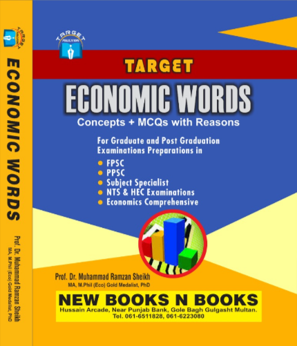 Target Economic Words Concepts MCQS For FPSC By Prof Dr M Ramzan Sheikh