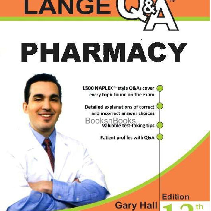 Appleton Lange Q & A Pharmacy 13th Edition By Gary Hall Barry