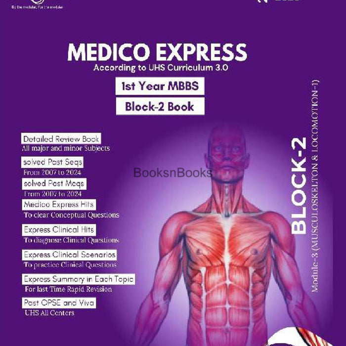 Block 2 Medico Express 1st Year MBBS