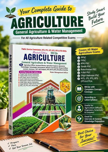 "Agriculture: General Agriculture & Water Management MCQs."