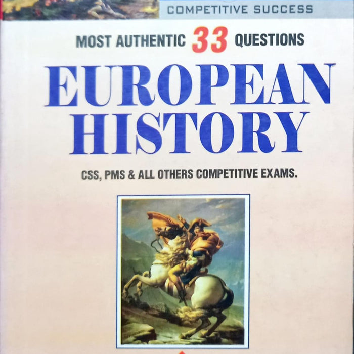 Noor Most Authentic 33 Questions Of European History For CSS PMS PCS By Nayab Alam