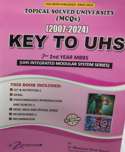 Key To UHS  2nd Year MCQs