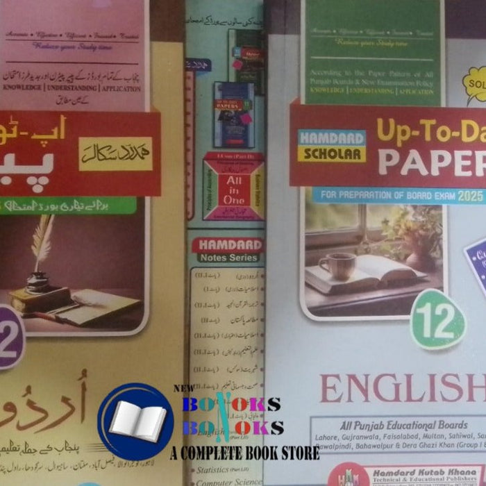 Hamdard Scholar Up To Date Past Papers For 12th Class